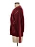 Calvin Klein Metallic Burgundy Pullover Sweater Size M - photo 5