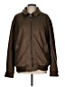 Tahari Solid Brown Jacket Size L - photo 1