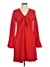 Donna Morgan Red Casual Dress Size 6 - photo 1