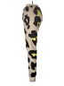Wildfox Animal Print Green Active Pants Size Lg (3 or L) - photo 5