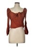 Wild Fable Brown 3/4 Sleeve Blouse Size L - photo 1