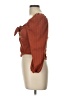 Wild Fable Brown 3/4 Sleeve Blouse Size L - photo 5