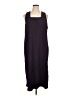 Worthington 100% Polyester Solid Purple Casual Dress Size 1X - photo 1