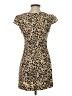 About Us 100% Polyester Animal Print Tan Cocktail Dress Size XXS - photo 2