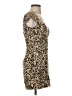 About Us 100% Polyester Animal Print Tan Cocktail Dress Size XXS - photo 4