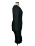 Nine West Solid Black Cocktail Dress Size XL - photo 4