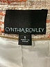 Cynthia Rowley TJX Tweed White Jacket Size S - photo 6