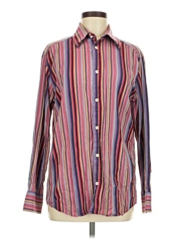 Claiborne Long Sleeve Button-Down Shirt (view 1)