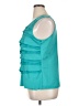 Christopher & Banks 100% Polyester Teal Sleeveless Blouse Size XL - photo 5