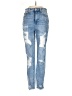 Tinseltown Hearts Blue Jeans Size 3 - photo 1