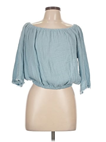 Michael Stars 3/4 Sleeve Blouse (view 1)