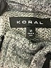 Koral 100% Polyester Gray Coat Size M - photo 6