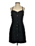 Wilfred Solid Black Casual Dress Size 0 - photo 1