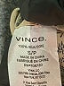 Vince. 100% Silk Animal Print Tan Long Sleeve Silk Top Size S - photo 8