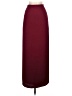 Agnes B. 100% Polyester Solid Burgundy Formal Skirt Size Sm (1) - photo 1