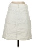 J.Crew Solid White Denim Skirt Size 27 waist - photo 2