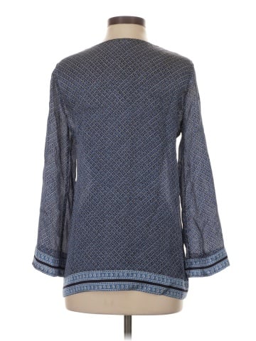 Calypso St. Barth 3/4 Sleeve Silk Top (view 2)