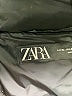 Zara 100% Polyester Black Coat Size XL - photo 6