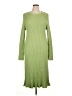 MNG Green Casual Dress Size 1X - photo 1