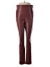 Laundry by Shelli Segal 100% Polyurethane Burgundy Active Pants Size M - photo 1