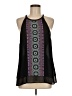 Daniel Rainn 100% Polyester Black Sleeveless Blouse Size M - photo 1