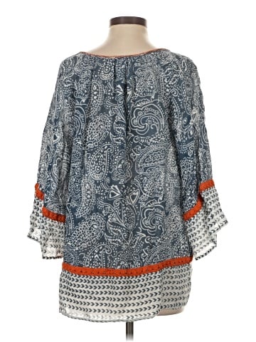 Calypso St. Barth 3/4 Sleeve Blouse (view 2)
