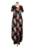 Arolina Tropical Black Casual Dress Size L - photo 1
