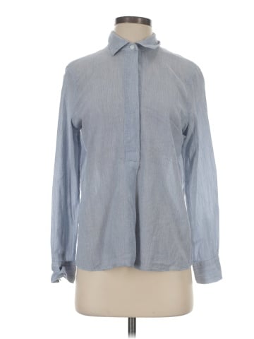 Elizabeth and James Long Sleeve Button-Down Shirt (view 1)