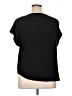 Adrienne Vittadini 100% Polyester Black Short Sleeve Top Size XL - photo 2