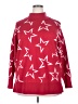 LIVI Stars Red Turtleneck Sweater Size 18 - 20 Plus - photo 1