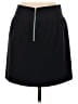 Tahari Solid Black Casual Skirt Size 2 - photo 2