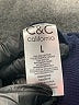 C&C California Stars Blue Pullover Sweater Size L - photo 8