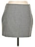 Babaton Solid Gray Casual Skirt Size 6 - photo 1