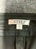 Style 100% Cotton Solid Black Athletic Shorts Size 6 - photo 3