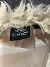 Chic 100% Polyester Ivory Faux Fur Vest Size Sm - Med - photo 6