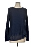Milano Blue Long Sleeve Blouse Size L - photo 1