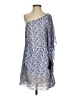 Bebe Blue Casual Dress Size S - photo 1