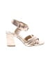 Sole Society 100% Leather Ivory Pink Sandals Size EU 42 - photo 1