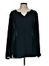 Talbots Outlet 100% Polyester Green Long Sleeve Blouse Size L (petite) - photo 1