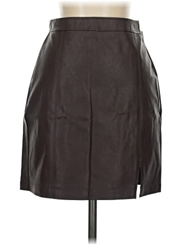 Abercrombie & Fitch Faux Leather Skirt (view 1)
