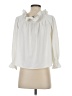 Tuckernuck 100% Polyester Ivory Long Sleeve Blouse Size XS - photo 2