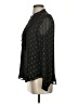 Ann Taylor Polka Dots Black Long Sleeve Blouse Size XS - photo 5