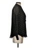Ann Taylor Polka Dots Black Long Sleeve Blouse Size XS - photo 4