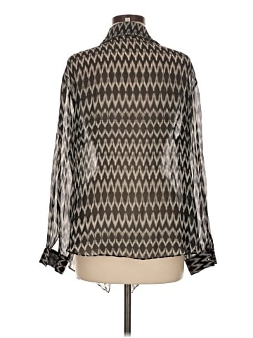 Rory Beca Long Sleeve Silk Top (view 2)