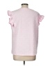 Assorted Brands Pink Short Sleeve Top Size L - photo 2