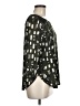 Weston 100% Polyester Black 3/4 Sleeve Blouse Size M - photo 4