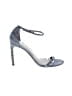 Stuart Weitzman Graphic Blue Sandals Size 9 - photo 1