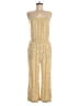 Boden Paisley Yellow Jumpsuit Size 6R - photo 1