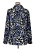 Jaclyn Smith 100% Polyester Animal Print Blue Long Sleeve Blouse Size XL - photo 2