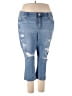 Torrid Hearts Blue Jeans Size 26 - photo 1